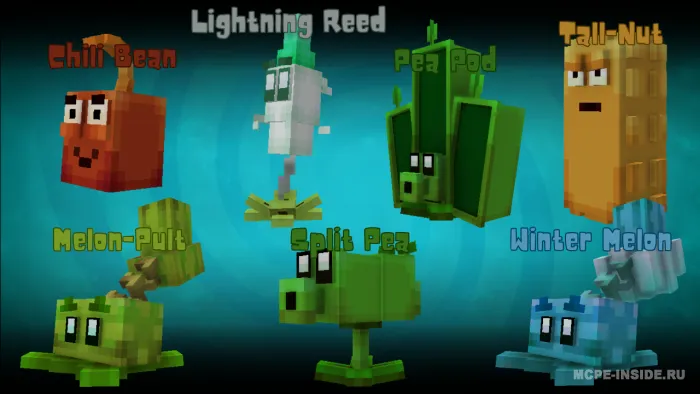Plants vs Zombies 2 — Minecraft mod, rasm 4