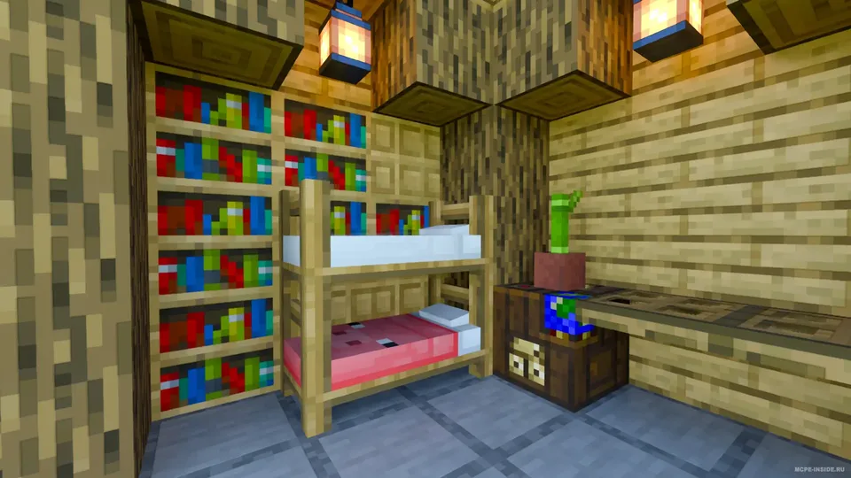 Yaxshilangan krovatlar — Minecraft mod, rasm 2
