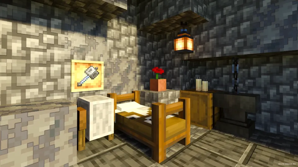 Yaxshilangan krovatlar — Minecraft mod, rasm 4