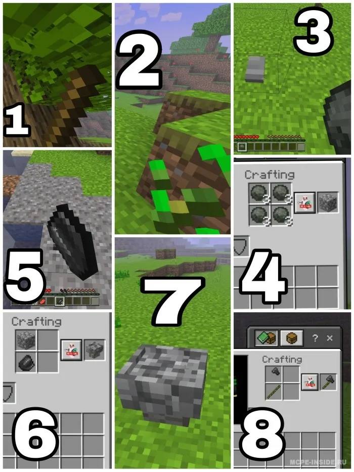 Yog‘ochga tegmang — Minecraft mod, rasm 2