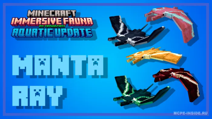 Suv osti fauna yangilanishi — Minecraft mod, rasm 4