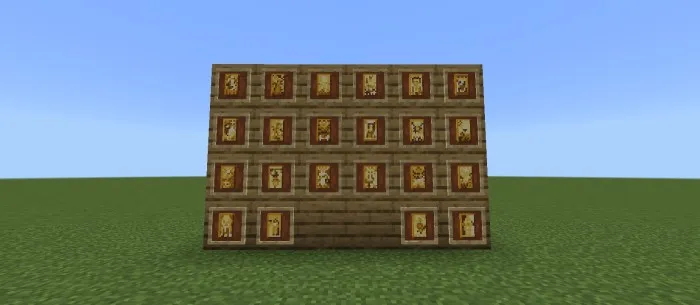 Taro kartalari — Minecraft mod, rasm 1