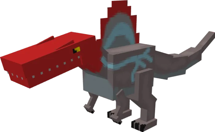 Katta to‘rtta dinozavr — Minecraft mod, rasm 2