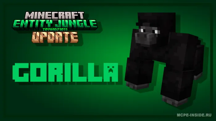 Jungli fauna yangilanishi — Minecraft mod, rasm 1