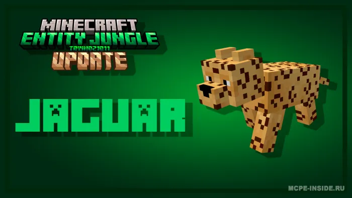 Jungli fauna yangilanishi — Minecraft mod, rasm 3