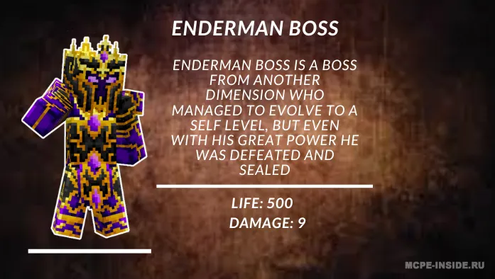 Barcha bosslar — Minecraft mod, rasm 1