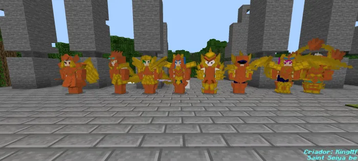 Saint Seiya — Minecraft mod, rasm 2