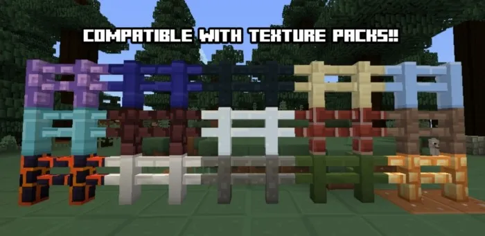 Ko'proq panjara — Minecraft mod, rasm 2