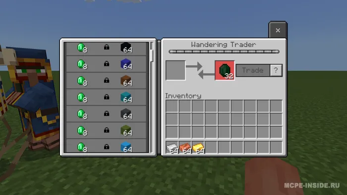 Bloklar savdogari — Minecraft mod, rasm 2
