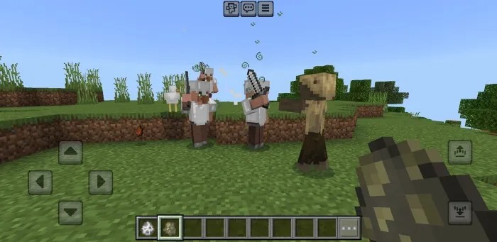 Jangchi aholi — Minecraft mod, rasm 1