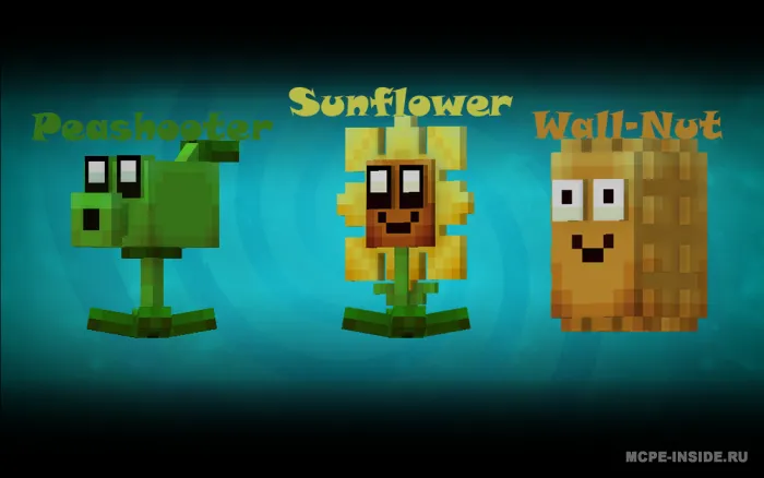Plants vs. Zombies 2 — Minecraft mod, rasm 1