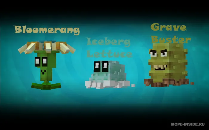 Plants vs. Zombies 2 — Minecraft mod, rasm 3