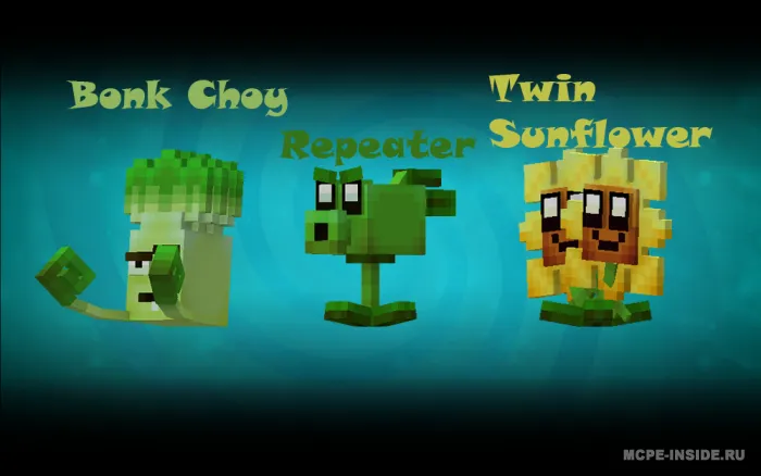 Plants vs. Zombies 2 — Minecraft mod, rasm 4