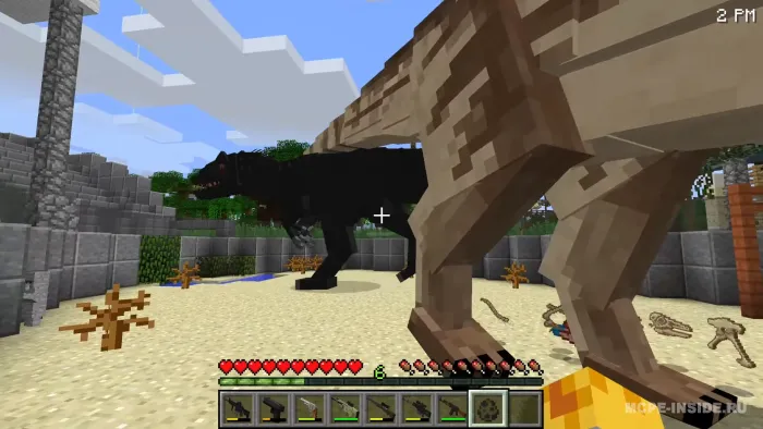 Tarixga qadar yirtqichlar — Minecraft mod, rasm 1