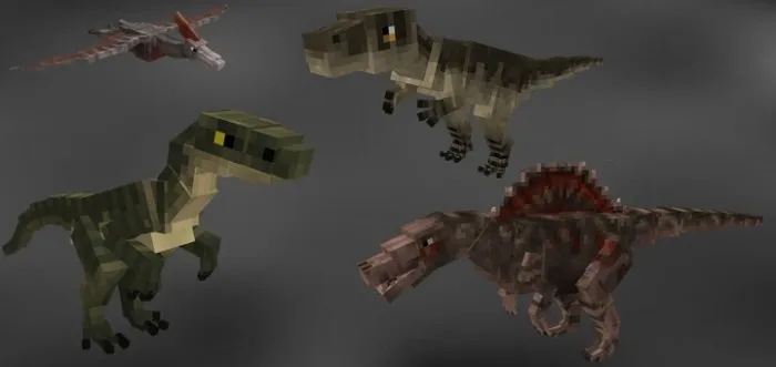 Tarixga qadar yirtqichlar — Minecraft mod, rasm 4