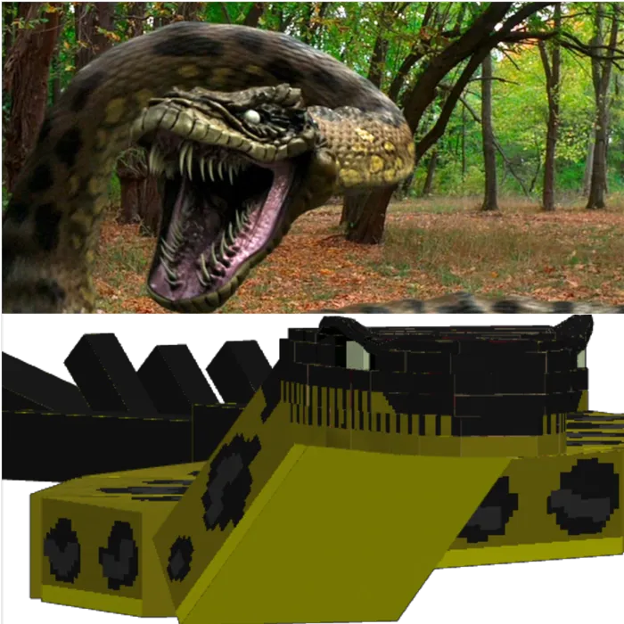 Gigant reptiliyalar — Minecraft mod, rasm 3