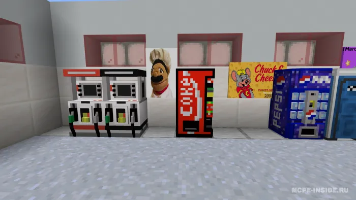 Tasodifiy bloklar va mebellar — Minecraft mod, rasm 3