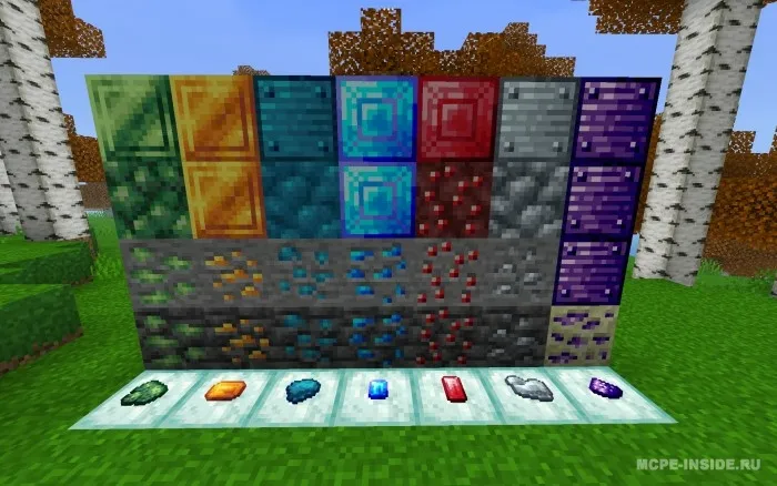 Ko'proq rudalar — Minecraft mod, rasm 2