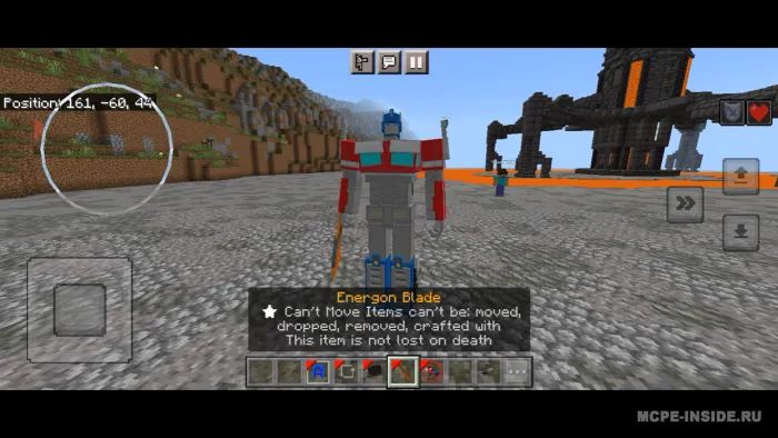 Transformers: Rise of the Beasts — Minecraft mod, rasm 1