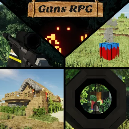 Guns RPG — Minecraft mod, rasm 1