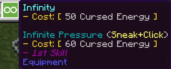 Gojo uyg'onishi — Minecraft mod, rasm 3