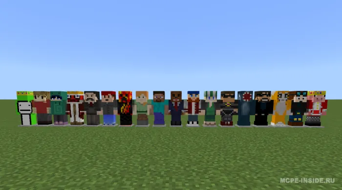 O'yinchi-stendlar — Minecraft mod, rasm 1