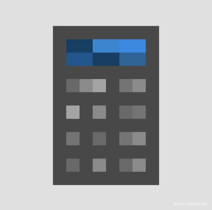 Oddiy kalkulator — Minecraft mod, rasm 1