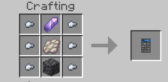Oddiy kalkulator — Minecraft mod, rasm 2