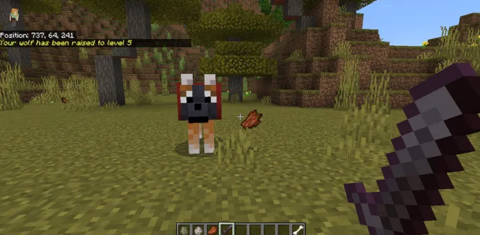 Yaxshilangan bo'rilar — Minecraft mod, rasm 2