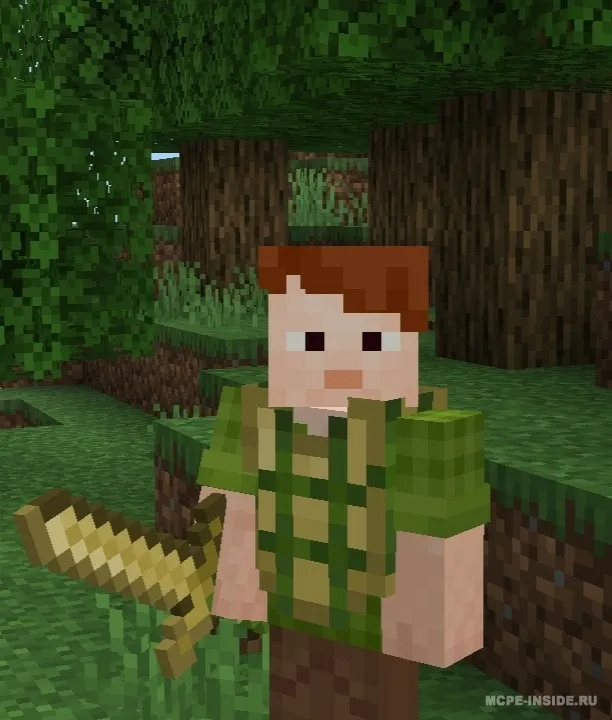 Bambuk qurollari — Minecraft mod, rasm 2