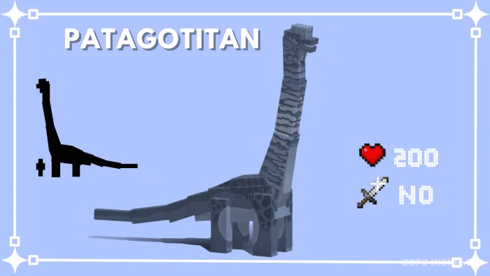 Foydasiz dinozavrlar — Minecraft mod, rasm 2
