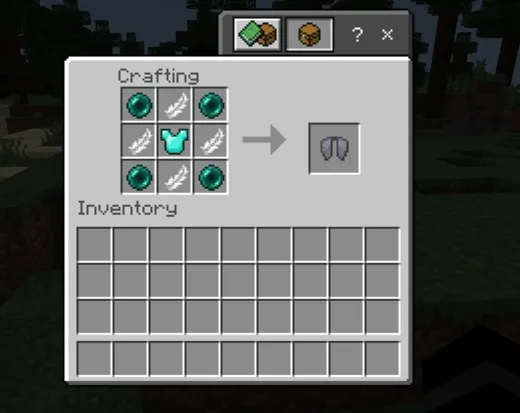 Yasaladigan elitrlar — Minecraft mod, rasm 1