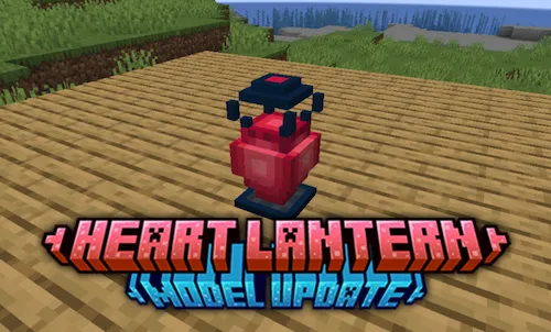 Heart Lantern — Minecraft mod, rasm 1