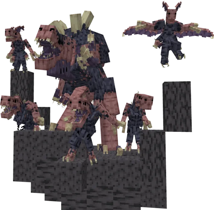 FellFang: Ochko'zlik — Minecraft mod, rasm 1