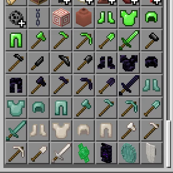 Yangi qurollar — Minecraft mod, rasm 1