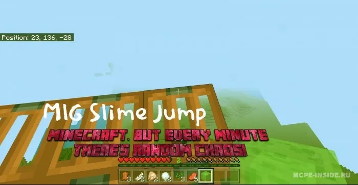 Minecraft, lekin har daqiqada tasodifiy xaos sodir bo'ladi — Minecraft mod, rasm 2
