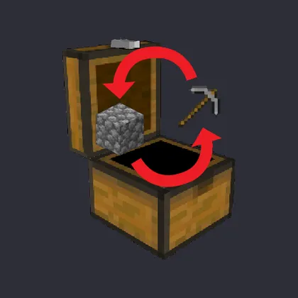 Chest Inv Sort — Minecraft mod, rasm 1