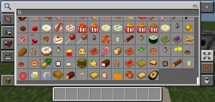 Ko'proq yegulik — Minecraft mod, rasm 1