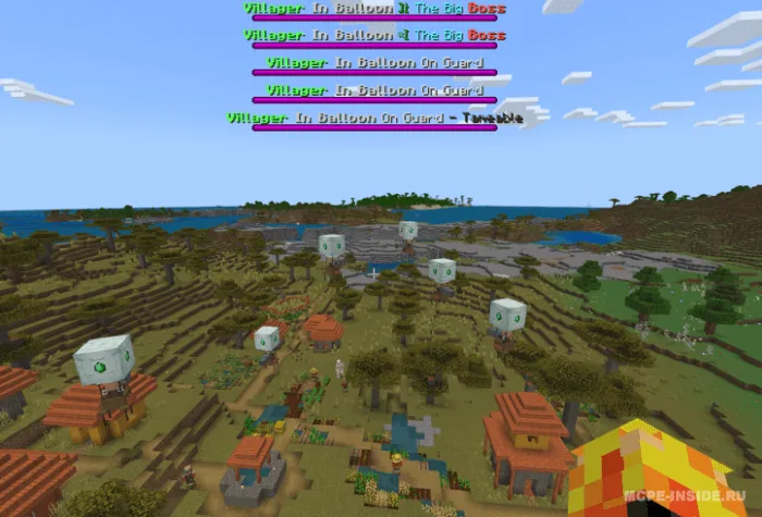Havo sharlari — Minecraft mod, rasm 3