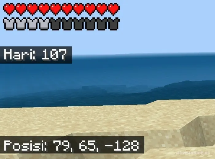 Kunlar hisoblagichi — Minecraft mod, rasm 1