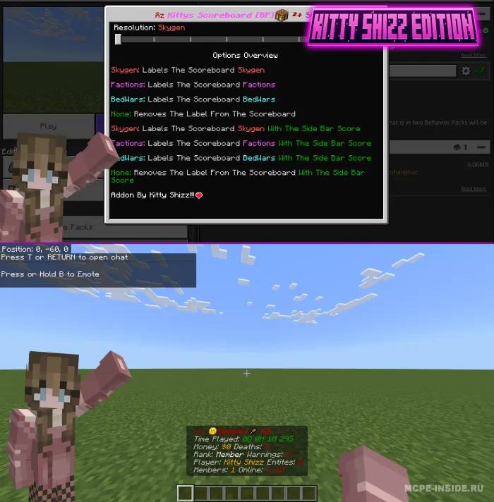 Tezkor jadvallar — Minecraft mod, rasm 2