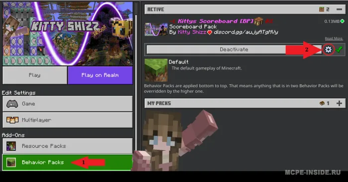 Tezkor jadvallar — Minecraft mod, rasm 3