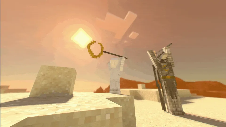 Moon Knight & Bo'ri odam — Minecraft mod, rasm 2