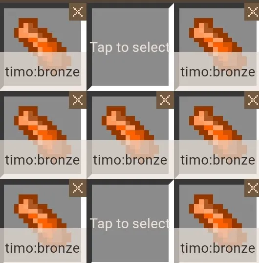 Bronza to'plami — Minecraft mod, rasm 2
