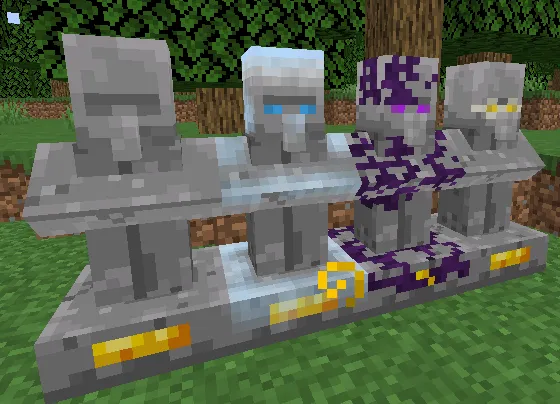 Evomut: Statue Skills — Minecraft mod, rasm 2