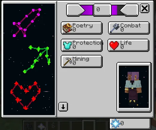 Evomut: Statue Skills — Minecraft mod, rasm 3