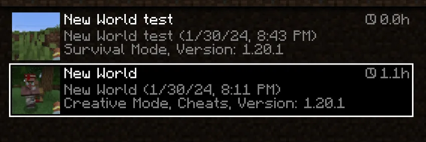 World Play Time — Minecraft mod, rasm 2