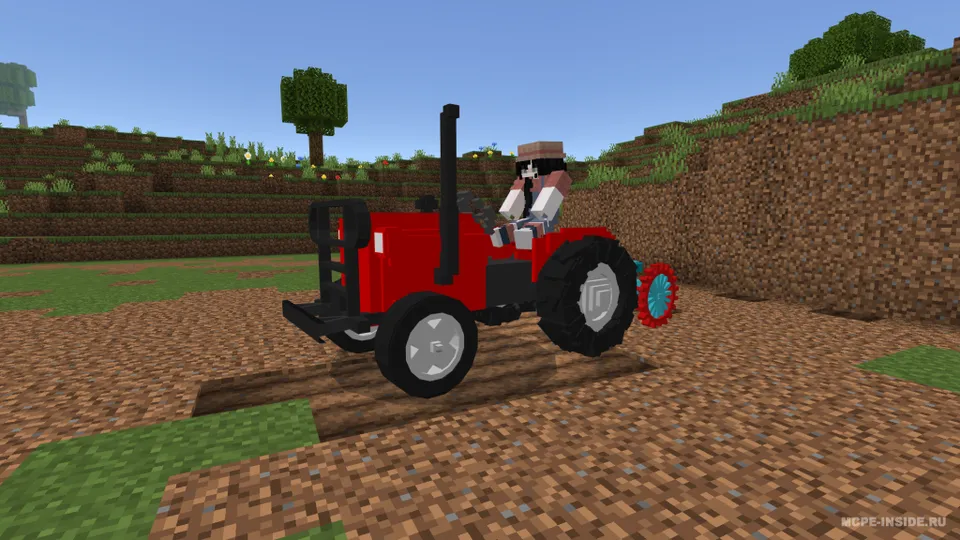 Traktorlar — Minecraft mod, rasm 1