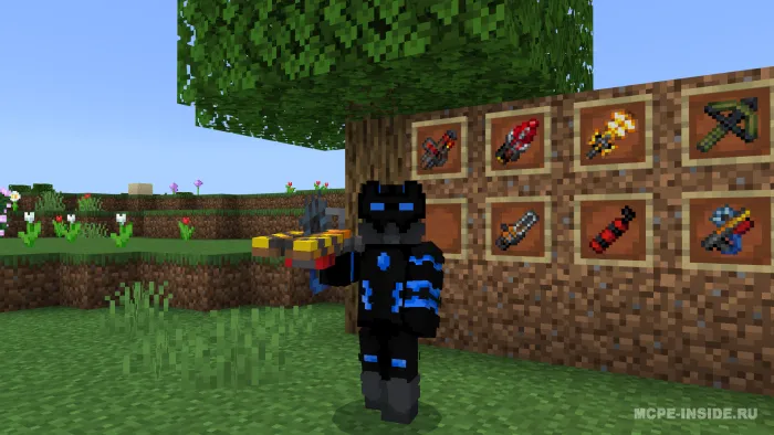 Telba qurol — Minecraft mod, rasm 3