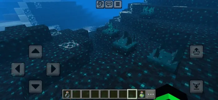 Cheksiz Chuqur Qorong'ulik biom — Minecraft mod, rasm 2